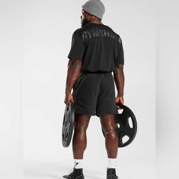 Gymshark T-Shirt Size Large Black New - Picture 4 of 6